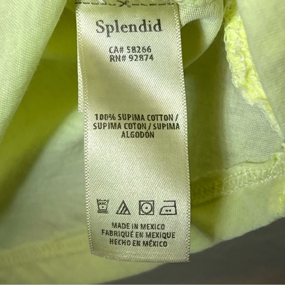 NWT Splendid neon crop tank - Picture 4 of 5